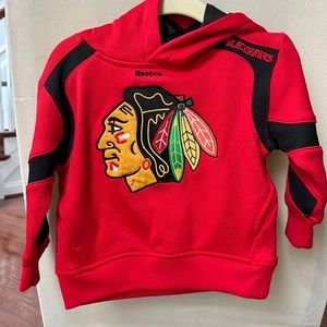 Never Worn Chicago Blackhawks Jersey Hoodie
